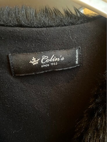 Cepli Siyah Kürk Yelek - Görsel 7