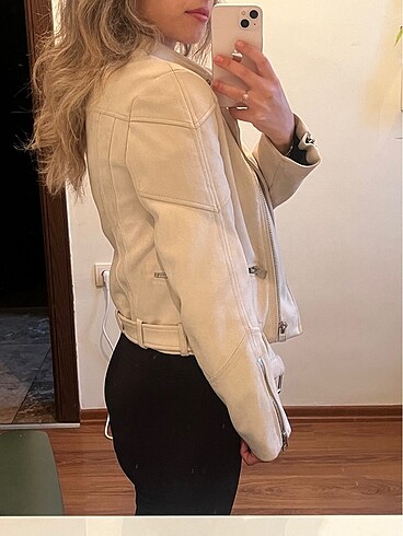 Zara Süet Ceket - Görsel 5