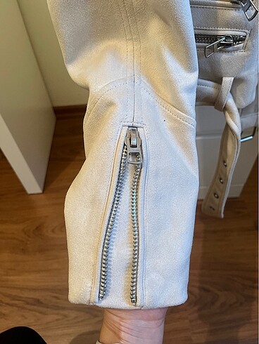 Zara Süet Ceket - Görsel 8
