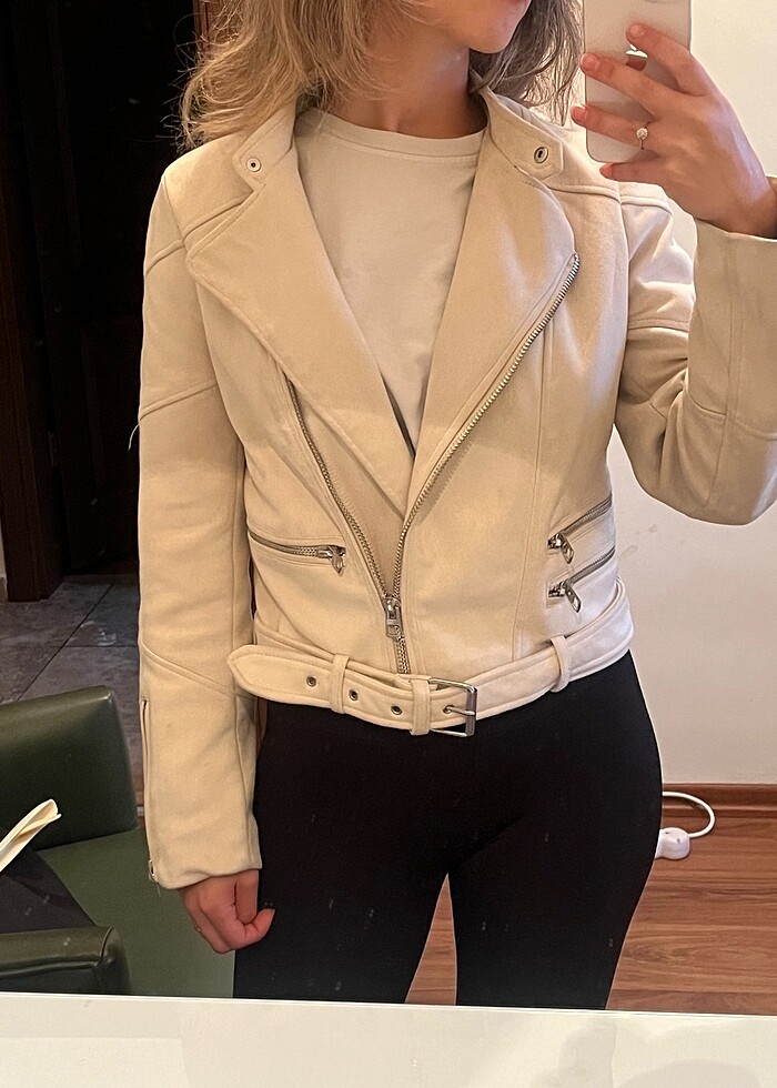 Zara Süet Ceket - Görsel 2
