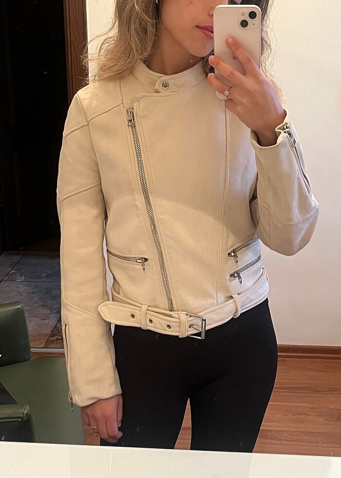 Zara Süet Ceket - Görsel 3