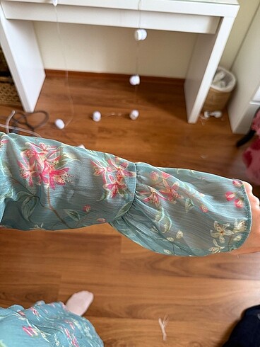 Trendyol Fırfırlı Elbise - Görsel 6