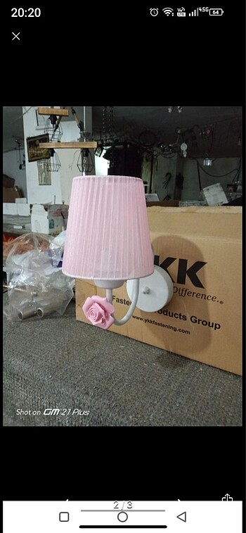 Ikea Çocuk odası avize ve aplik