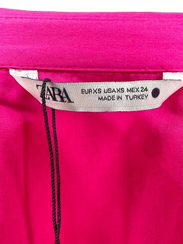 xs Beden pembe Renk Zara Mini Üst %70 İndirimli.