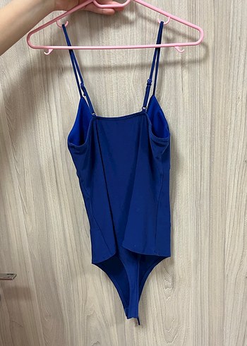 Lacivert İnce Askılı Kadın bluz - Görsel 2