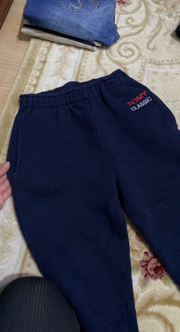 Tommy Classic Lacivert kız çocuk Eşofman Altı - Görsel 3