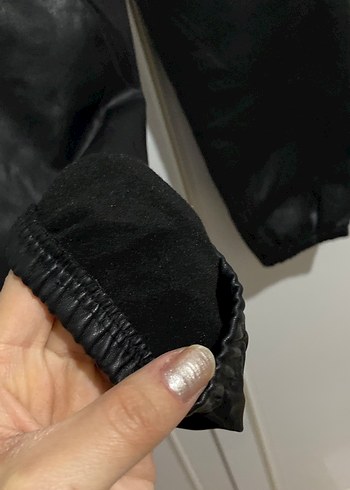 Çocuk Siyah Deri Kemerli Rahat Pantolon - Görsel 7