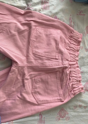 Pembe Pamuklu Rahat Kesim Kadın Jean - Görsel 4