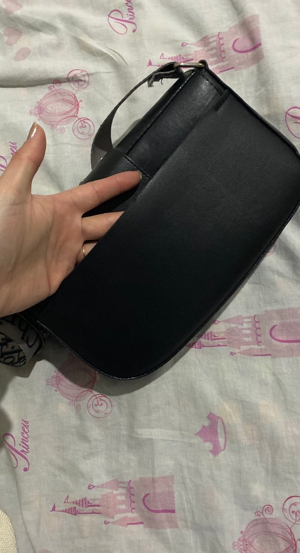 Dior Baskılı Gri Deri Kadın Çanta - Görsel 5