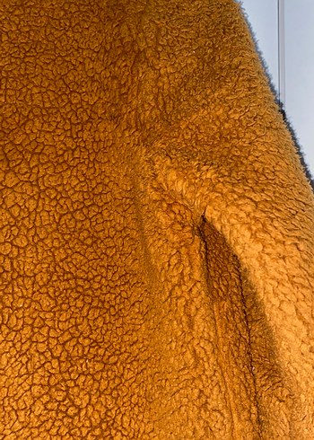 Düğmeli Kahverengi Midi çocuk Kaban - Görsel 6