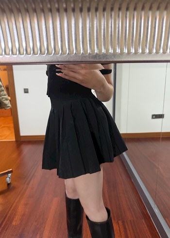 SİYAH ETEK PİLİLİ - Görsel 4