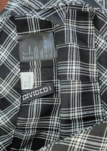 Kadın Siyah Ekose Pilili Mini Etek - Görsel 5