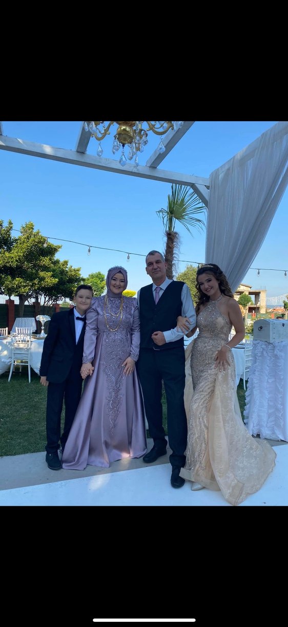 Parıltılı Nakışlı Uzun Abiye özel tasarım - Görsel 5