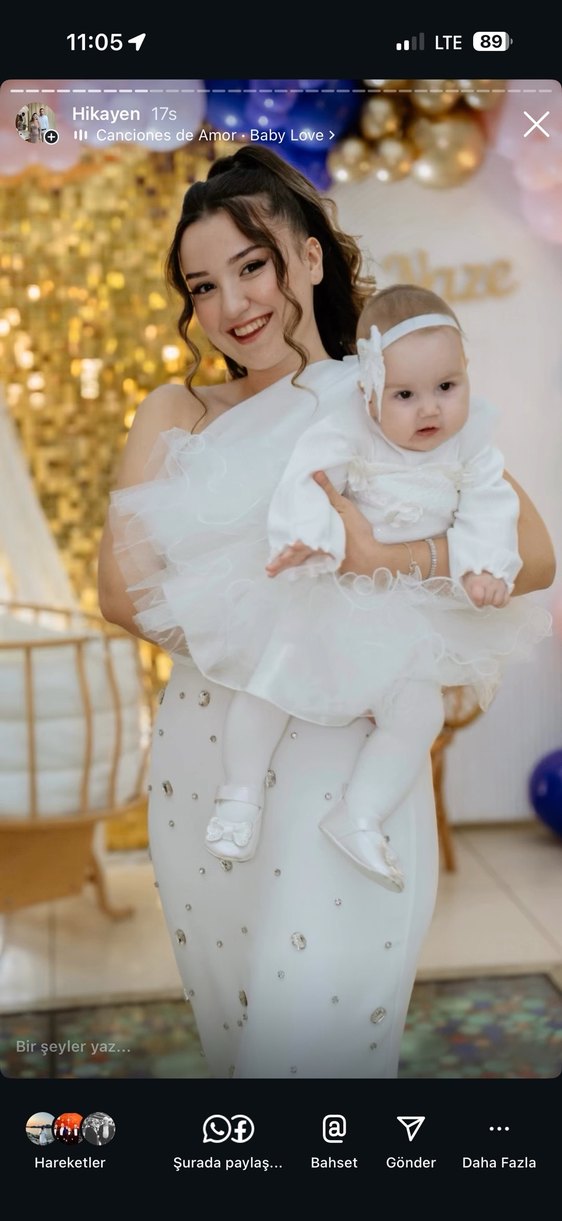 Modern Klasik Mini Gelinlik Beyaz - Görsel 2