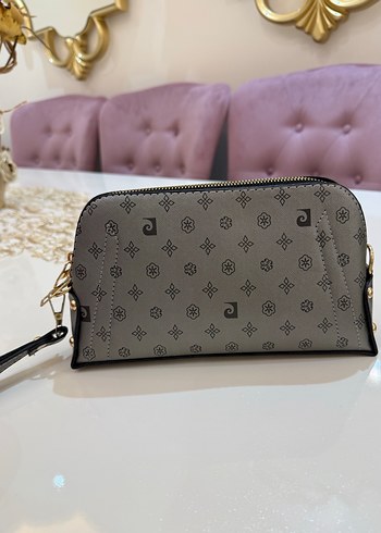 Gri Baskılı Kadın Portföy Çanta - Görsel 3