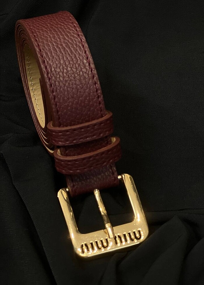 Miu miu kemer - Görsel 5