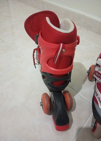 32 Beden Kırmızı Bağcıklı Erkek Spor Paten