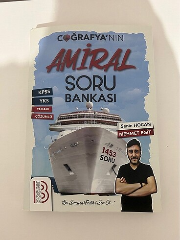 KPSS COĞRAFYA/ MEHMET EĞİT / AMİRAL SORU BANKASI