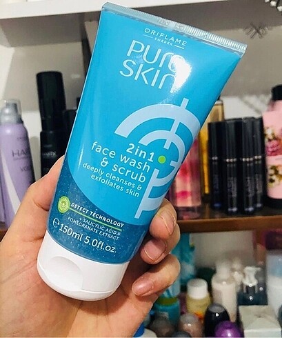 Pure skin peeling temizleyici