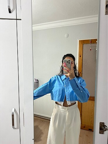 m Beden Zara crop