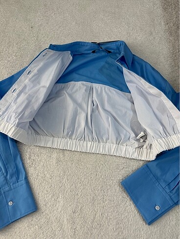 m Beden mavi Renk Zara crop