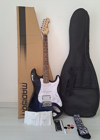 Madison Meg-2bls Elektro Gitar