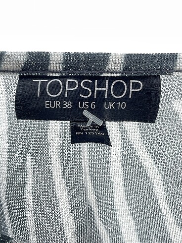 38 Beden çeşitli Renk Topshop Bluz %70 İndirimli.