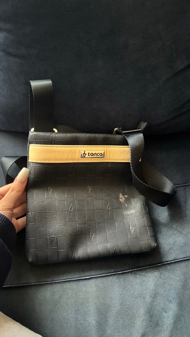 Deri Kahverengi-lacivert Kadın Çapraz Çanta - Görsel 4