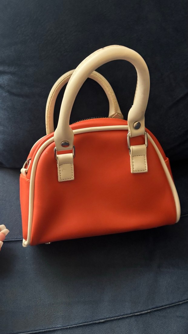 Ecrou hiç kullanılmamış turuncu el çantası - Görsel 2