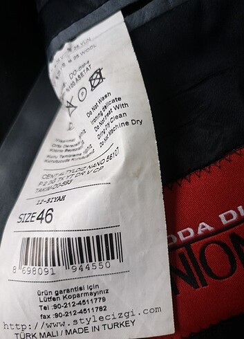 Sıyah spor ceket - Görsel 6