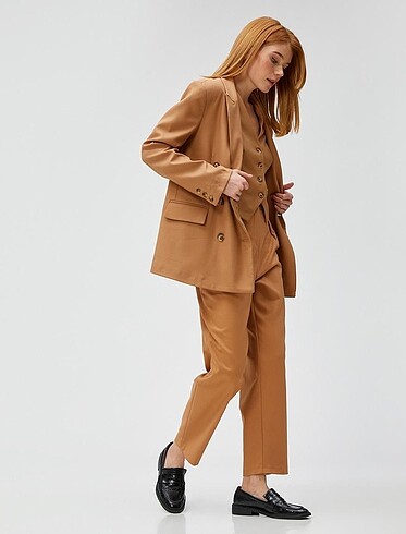 m Beden Koton blazer ceket