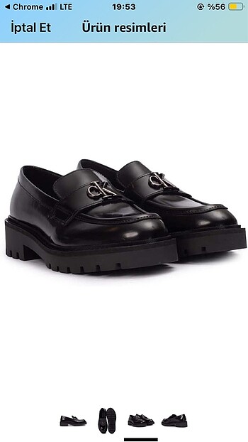 Calvin Klein chunky combat loafer