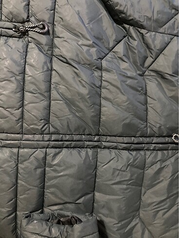 l Beden yeşil Renk Mavi jeans mont