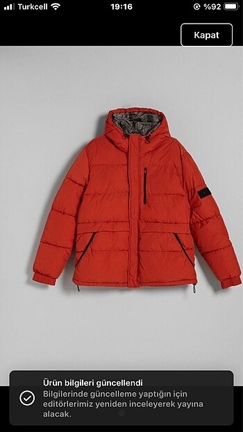 Bershka mont