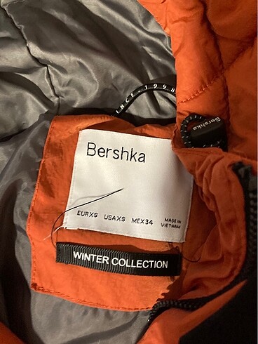 xs Beden Bershka mont