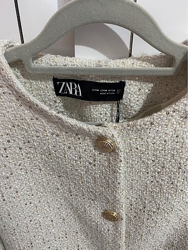 m Beden Zara pullu blazer