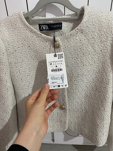 Zara Zara pullu blazer