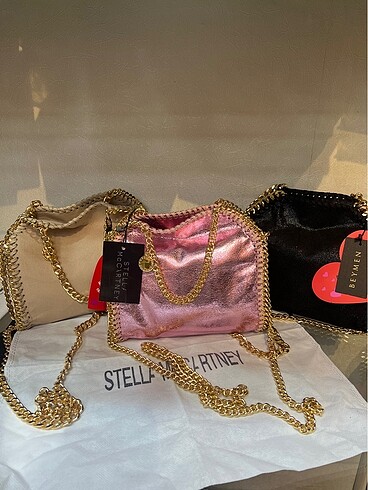  Beden stella gold zincirli çanta