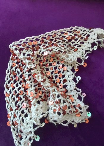 PULLU ÖRGÜ BANDANA