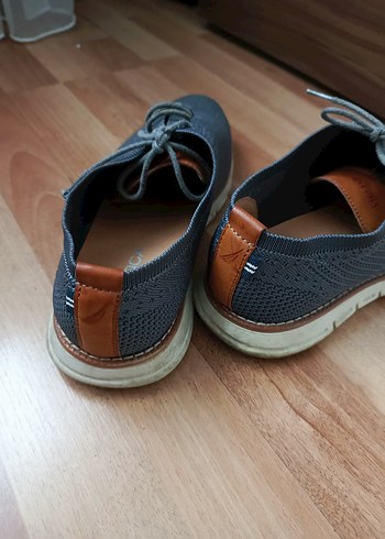 Gri Erkek Günlük Bağcıklı Ayakkabı - Görsel 4