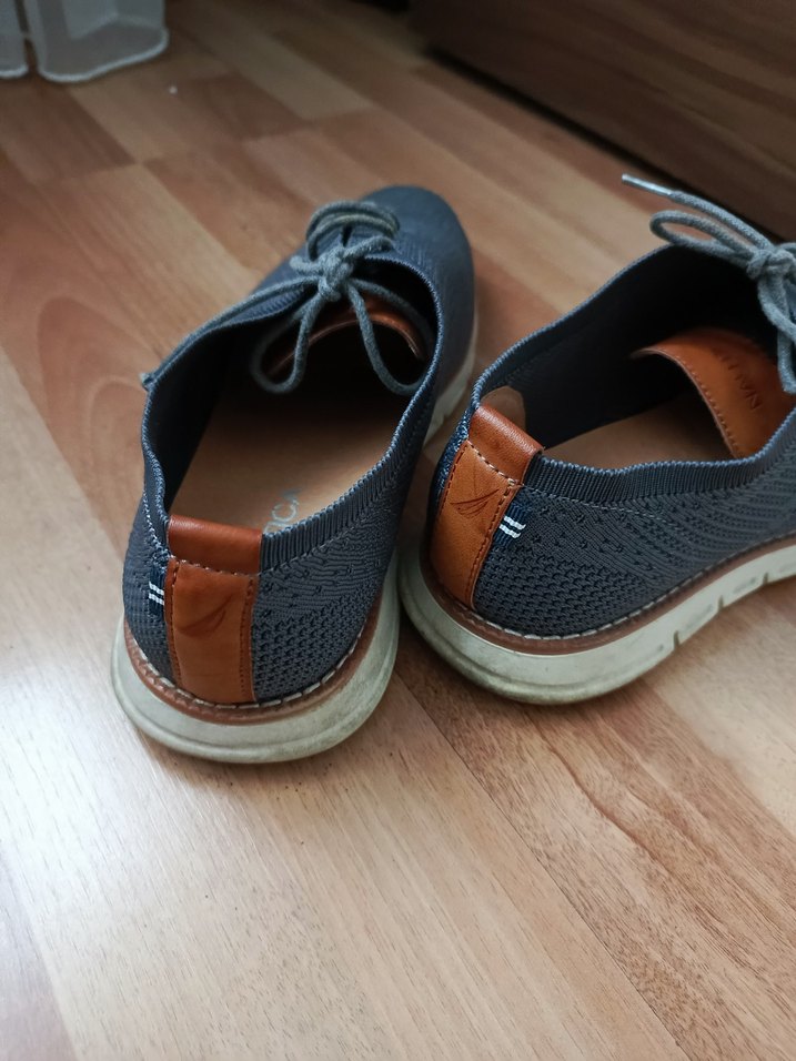 Gri Erkek Günlük Bağcıklı Ayakkabı - Görsel 4