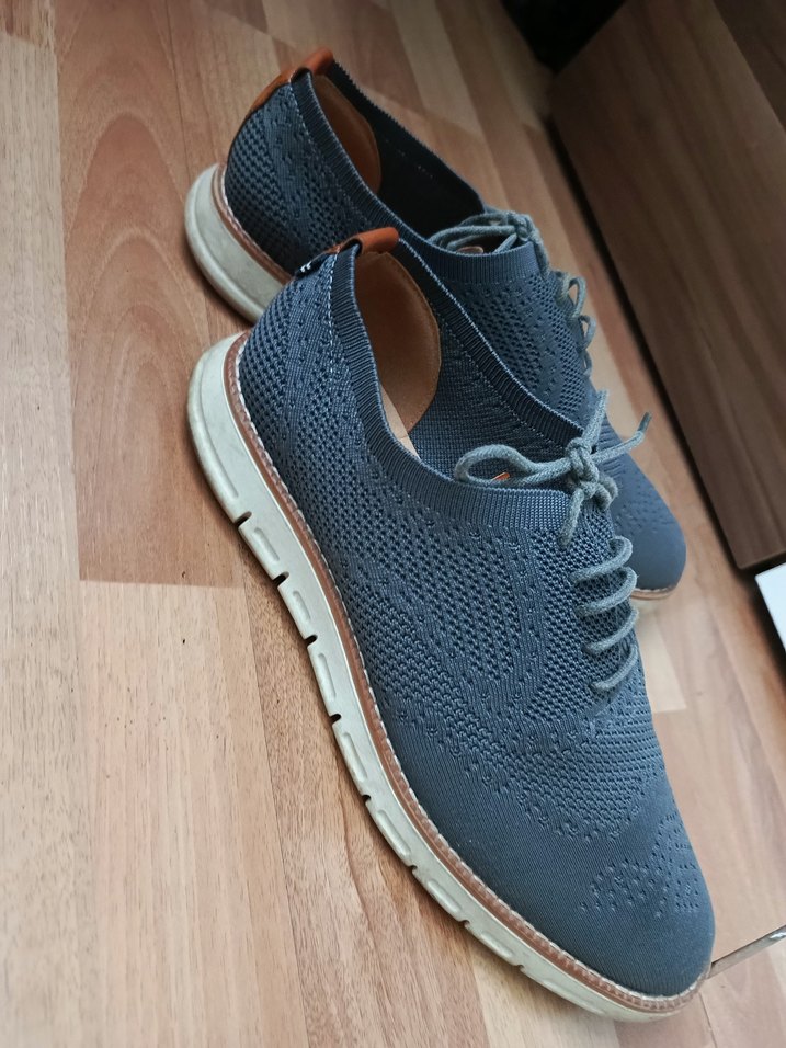 Gri Erkek Günlük Bağcıklı Ayakkabı - Görsel 3