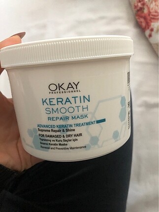 Okay keratin smooth saç maskesi