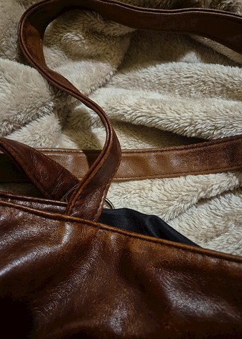 Beden kahverengi Renk vintage cherry lolita kol çantası
