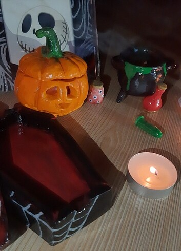  Beden Halloween Cadılar Bayramı Dekor Tütsülük
