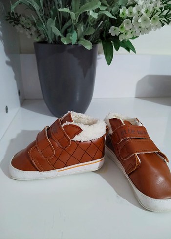 Kahverengi Bağlamalı Desenli Bebek Tulumu - Görsel 8