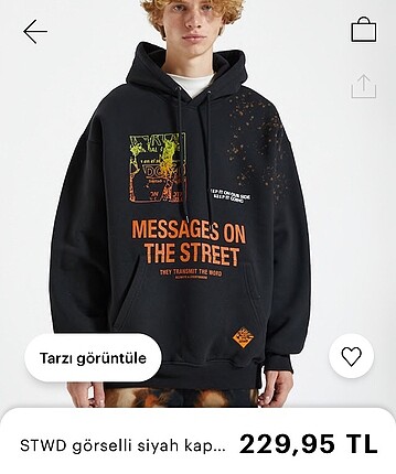 Orjinal pull and bear sweatshirt