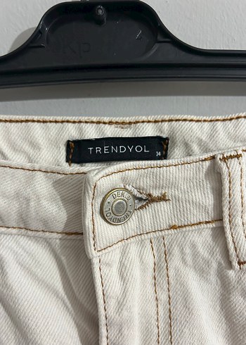 Bej Normcore Kadın Denim Pantolon - Görsel 3