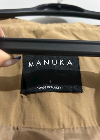 Kemerli Bej Kadın Trençkot - Görsel 7