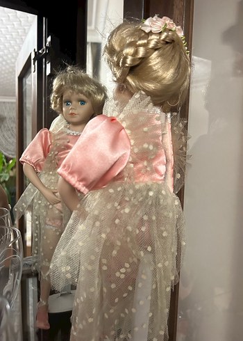 Pembe Vintage Bebek - Görsel 4